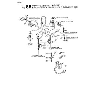 FIG 86. WIRE HARNESS & SENSOR(1PORE TY