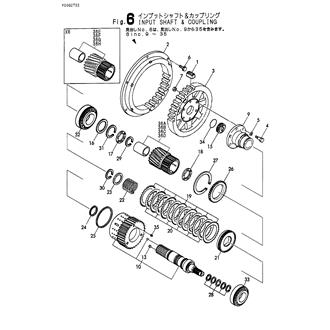 FIG 6. INPUT SHAFT & COUPLING