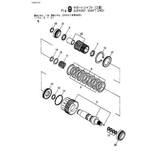 FIG 9. SUPPORT SHAFT(2ND)