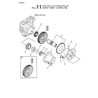 FIG 11. OUTPUT SHAFT & COUPLING