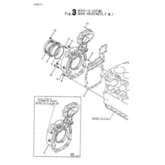 FIG 3. GEAR HOUSING(O.F.W)