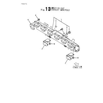 FIG 13. EXHAUST MANIFOLD