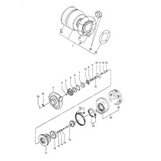 FIG 18. TURBOCHARGER COMPONENT PART(TD09/NEW)