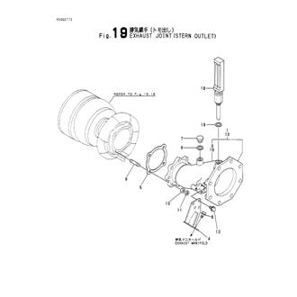 FIG 19. EXHAUST JOINT(STERN OUTLET)