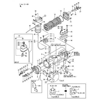 FIG 40. COOLING FRESH WATER COOLER & THERMOSTAT