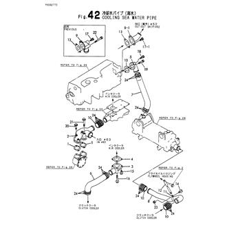 FIG 42. COOLING SEA WATER PIPE