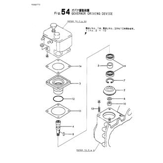 FIG 54. GOVERNOR DRIVING DEVICE