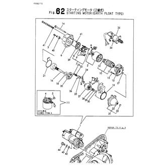 FIG 62. STARTING MOTOR(EARTH FLOAT TYPE)