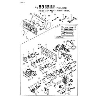 FIG 69. INSTRUMENT PANEL(NEW)