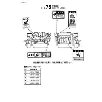 FIG 75. SAFETY LABEL