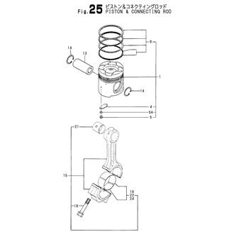 FIG 25. PISTON & CONNECTING ROD