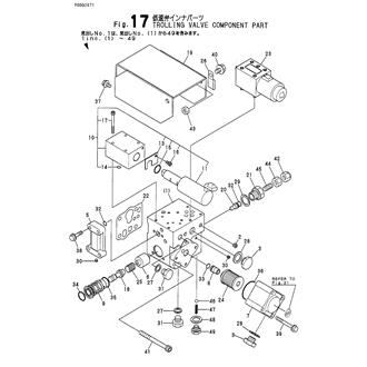 FIG 17. TROLLING VALVE COMPONENT PART