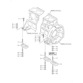 FIG 7. ENGINE BRACKET(STEEL VESSEL)