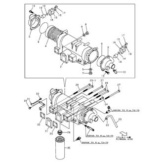 FIG 27. LUB.OIL COOLER & STRAINER