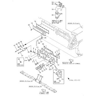 FIG 38. COOLING FRESH WATER PIPE(PUMP-CYLINDER)