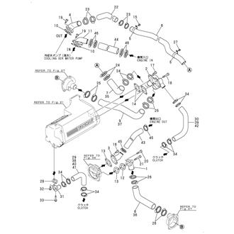 FIG 40. COOLING SEA WATER PIPE