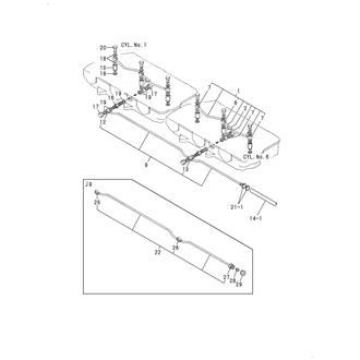 FIG 56. FUEL RETURN PIPE(INJECTION VALVE)