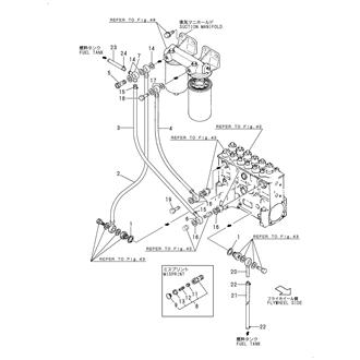 FIG 53. FUEL PIPE(INLET & OVERFLOW)(LIGHT OIL)