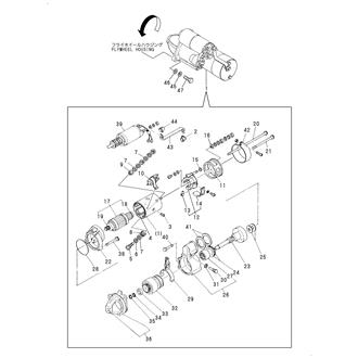 FIG 61. STARTING MOTOR(EARTH FLOAT TYPE)