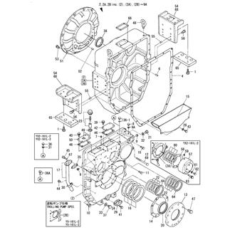 FIG 3. CLUTCH HOUSING(YX2-161L-2/3)(YX-161L-2/3/4)