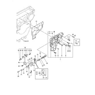 FIG 4. CASE PLATE(YX-160-2/3)(YX-161L-2/3/4) 