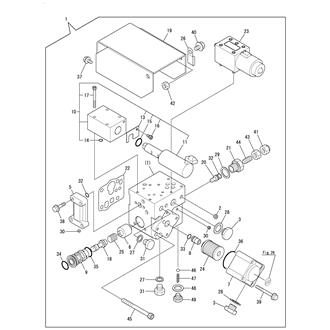 FIG 22. TROLLING VALVE INNER PARTS