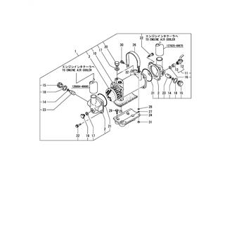 FIG 31. (13A)LUB. OIL COOLER(YX-161L-4)(JG, SHIPS CLASSIFICATION)