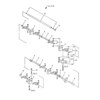 FIG 12. SUC./EXH.VALVE ROCKER ARM