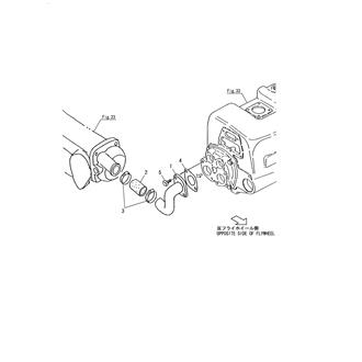 FIG 42. C.S.W.PIPE(C.F.COOLER-L.O.COOLER)