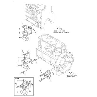 FIG 85. (5A)MOUNTING FOOT(4HD30A,REMODELING)