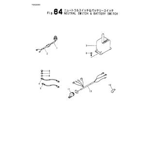 FIG 64. NEUTRAL SWITCH & BATTERY SWITC