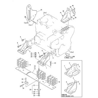 FIG 6. MOUNTING FOOT & ENGINE LIFTER