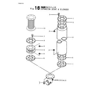 FIG 16. EXPANSION JOINT & SILENSER