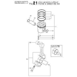 FIG 21. PISTON & CONNECTING ROD