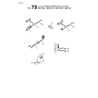 FIG 73. NEUTRAL SWITCH & BATTERY SWITC