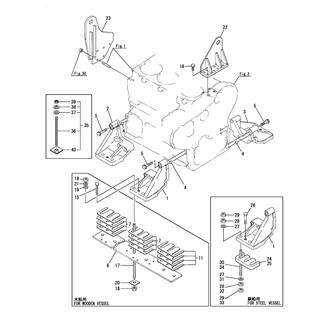 FIG 5. ENGINE BRACKET & ENGINE LFTER