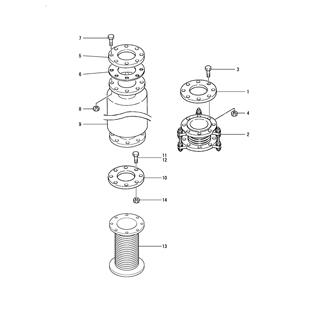 FIG 15. EXH.EXPANSION JOINT & SILENCER