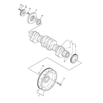 FIG 19. CRANKSHAFT & FLYWHEEL