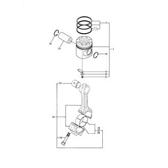 FIG 20. PISTON & CONNECTING ROD