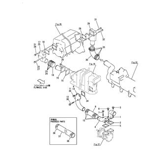 FIG 34. COOLING SEA WATER PIPE