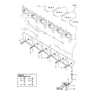 FIG 44. FUEL PIPE(RETURN)