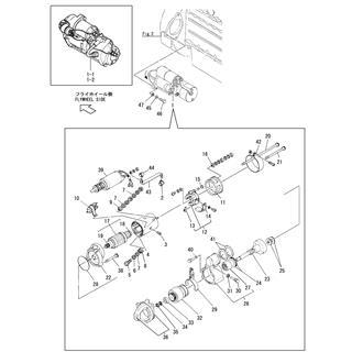 FIG 54. STARTER MOTOR(EARTH FLOART TYPE)