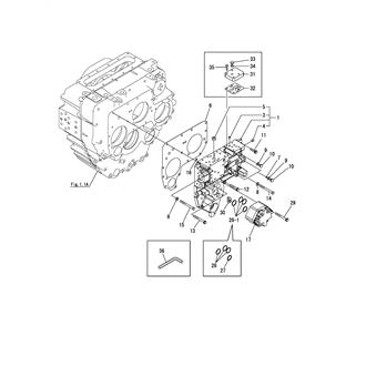 FIG 2. CASE PLATE & HYD. OIL PUMP