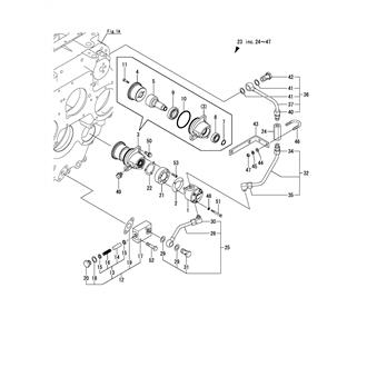 FIG 28. TRAILING PUMP(WITHOUT TROLLING DEVICE SPEC.)(FOR YXH-160-5/-6)