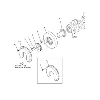 FIG 38. DAMPER & V-PULLEY