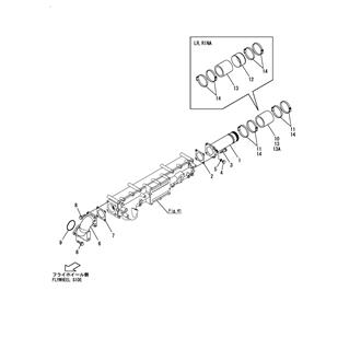 FIG 66. C.F.W.PIPE(L.O.COOLER-BLOCK)