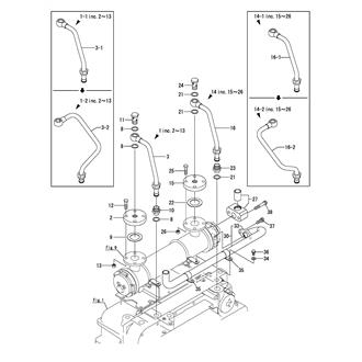 FIG 12. LUB. OIL PIPE(YXH-240-3, YXH-240-4)