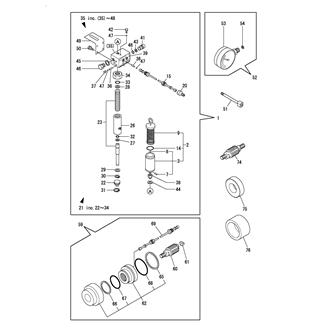 FIG 24. HYD. OIL PUMP(F1) & PRESSURE GAUGE(F3)(OPTIONAL)