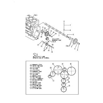 FIG 14. CAMSHAFT & IDLE GEAR