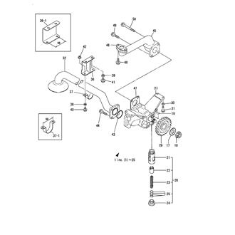 FIG 20. LUB. OIL PUMP & PIPE